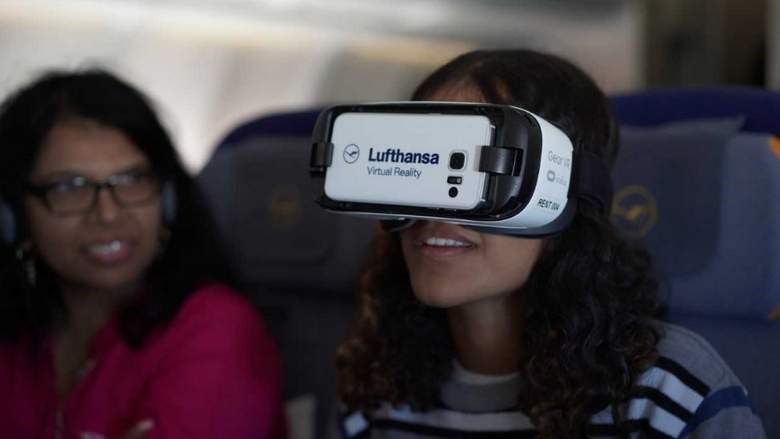 Les passagers à destination de Dubaï sont les premiers à tester la réalité virtuelle en vol