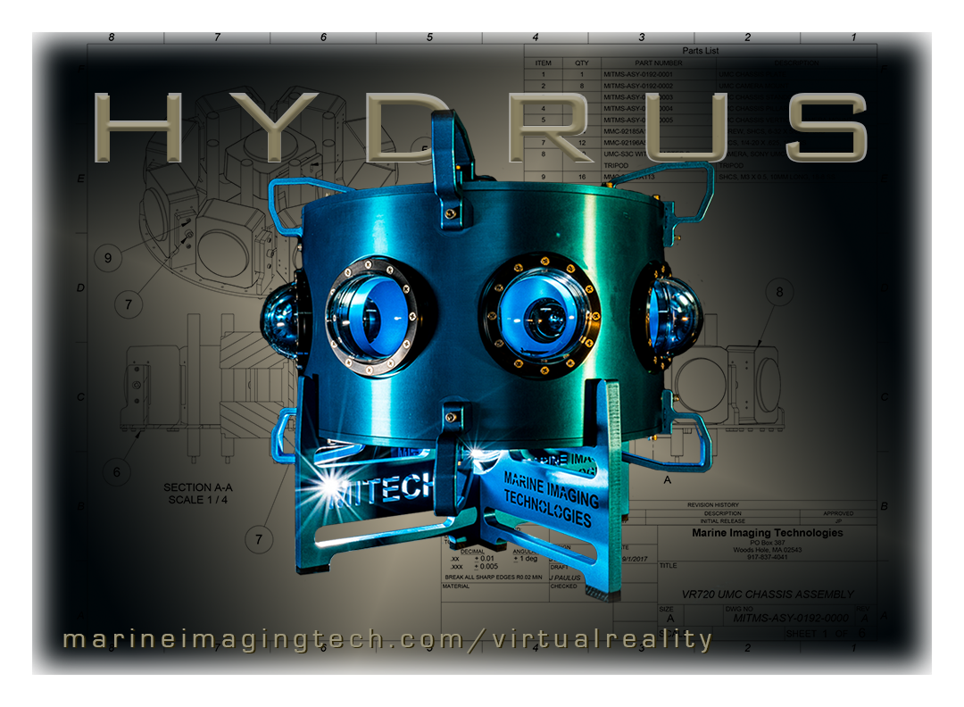 Hydrus VR enregistre sous l’eau des vidéos 8K en VR
