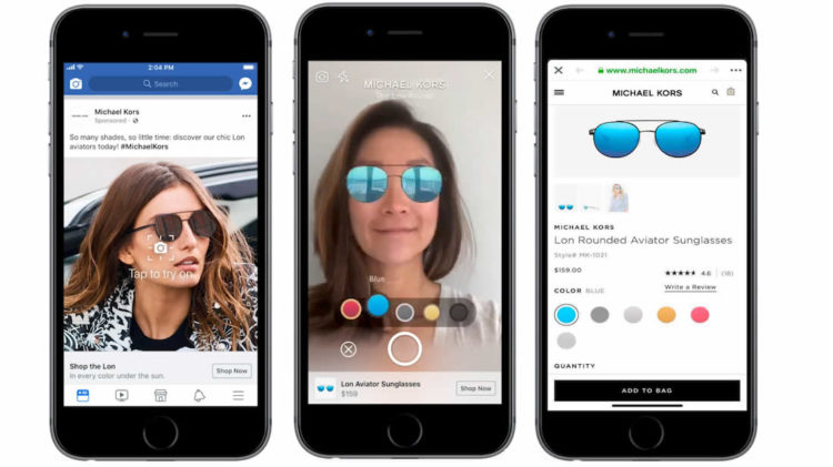 Facebook : la publicité en réalité augmentée arrive !