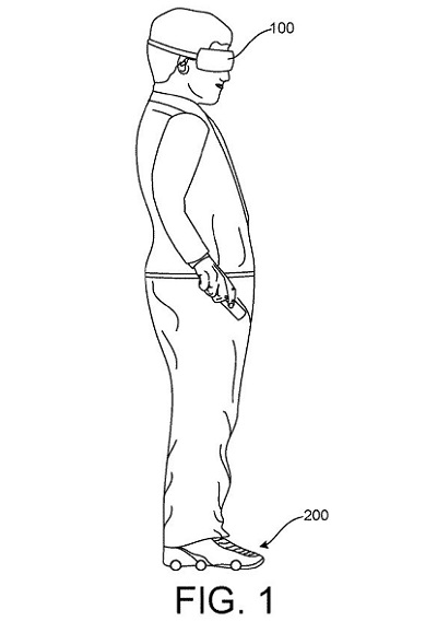 Google veut développer des chaussures VR !