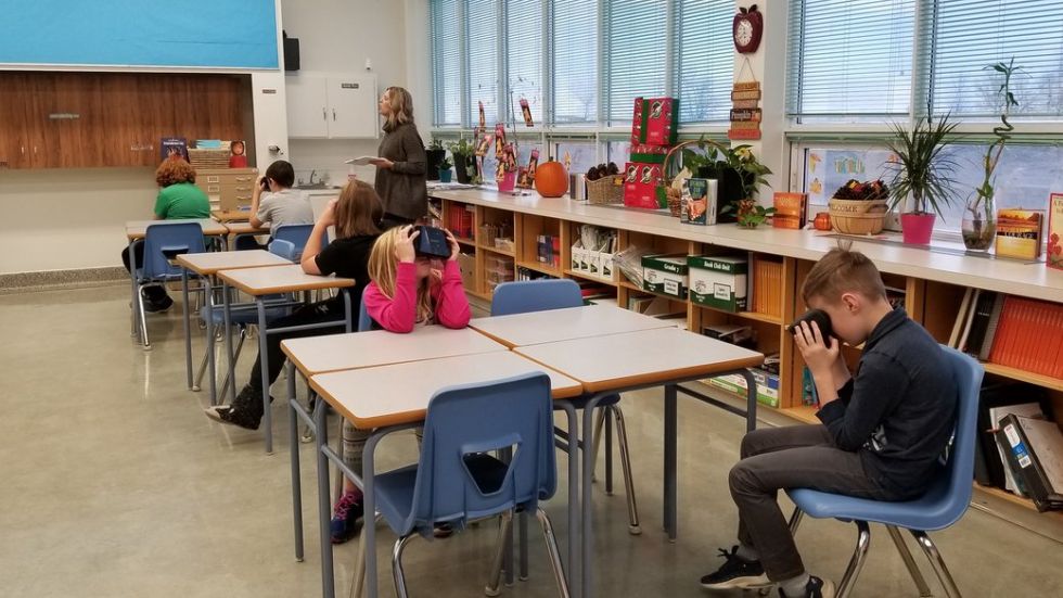 La réalité virtuelle aide les élèves à s’immerger dans les cours