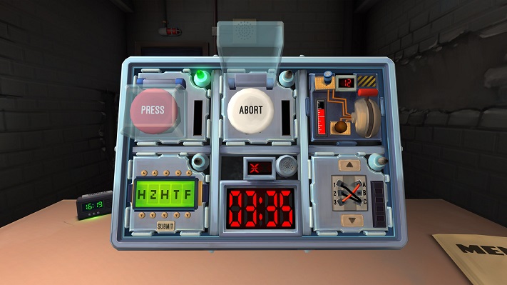 Jeu VR Keep Talking and Nobody Explodes