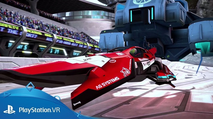 Jeu VR Wipeout Omega Collection