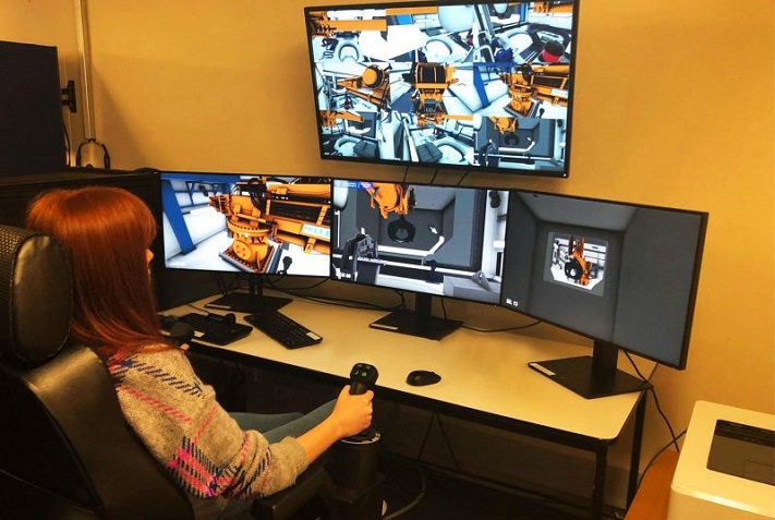 Utiliser la réalité mixte pour s&rsquo;attaquer aux déchets nucléaires : La nouvelle grue VR de Sellafield