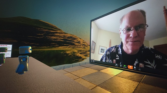 Un professeur de Georgia Tech utilise la réalité virtuelle pour mettre en ligne une grande conférence