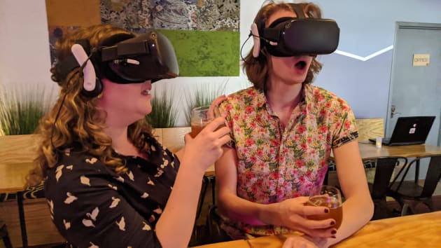 Manger dans la réalité virtuelle, voici quel était le goût !