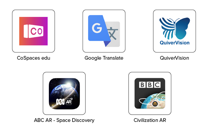 Meilleures applications AR