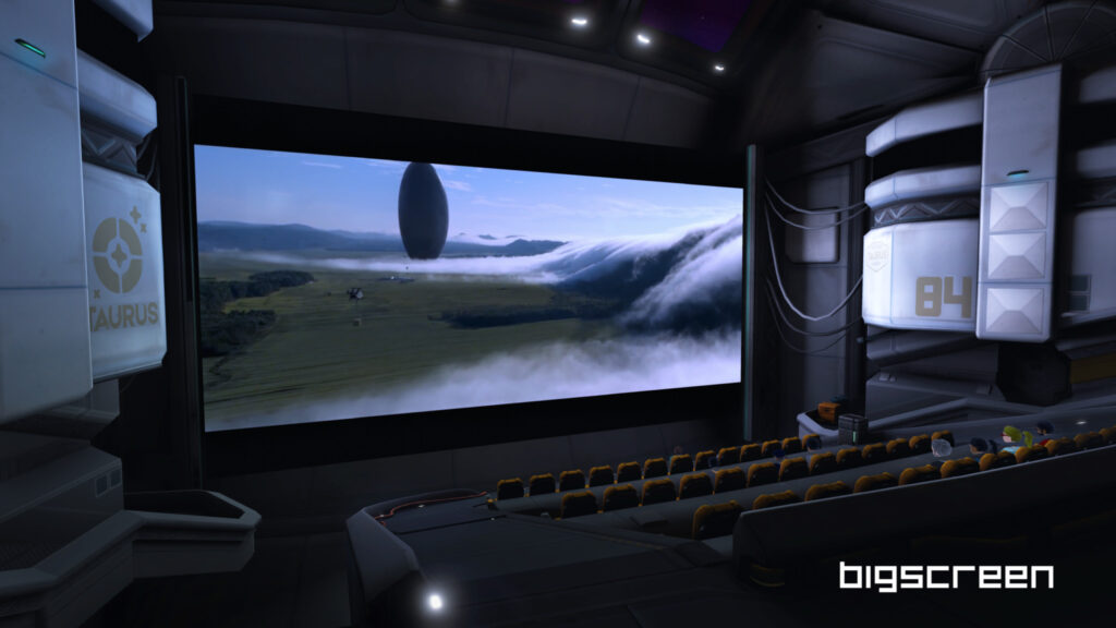 films VR gratuitement sur Bigscreen