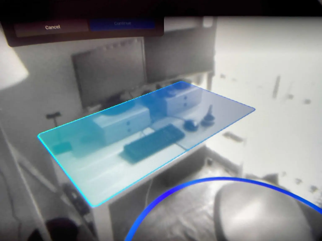 Bureau en VR Quest 2