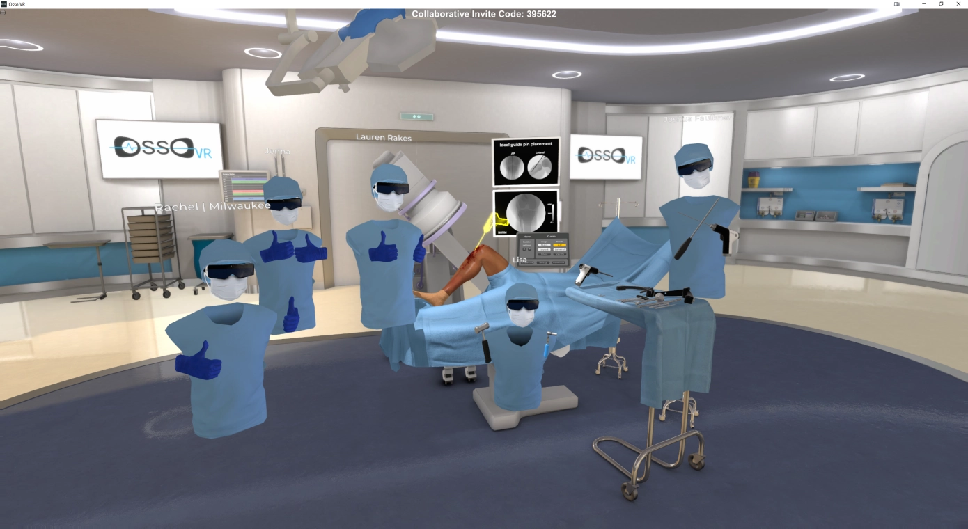 Osso VR lève 27M $ pour transformer la chirurgie en jeu vidéo