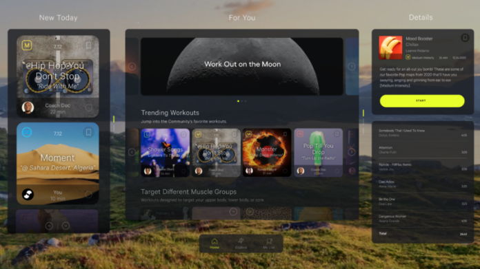 La mise à jour de l&rsquo;application de fitness Supernatural VR met l&rsquo;accent sur l&rsquo;individualité et l&rsquo;efficacité
