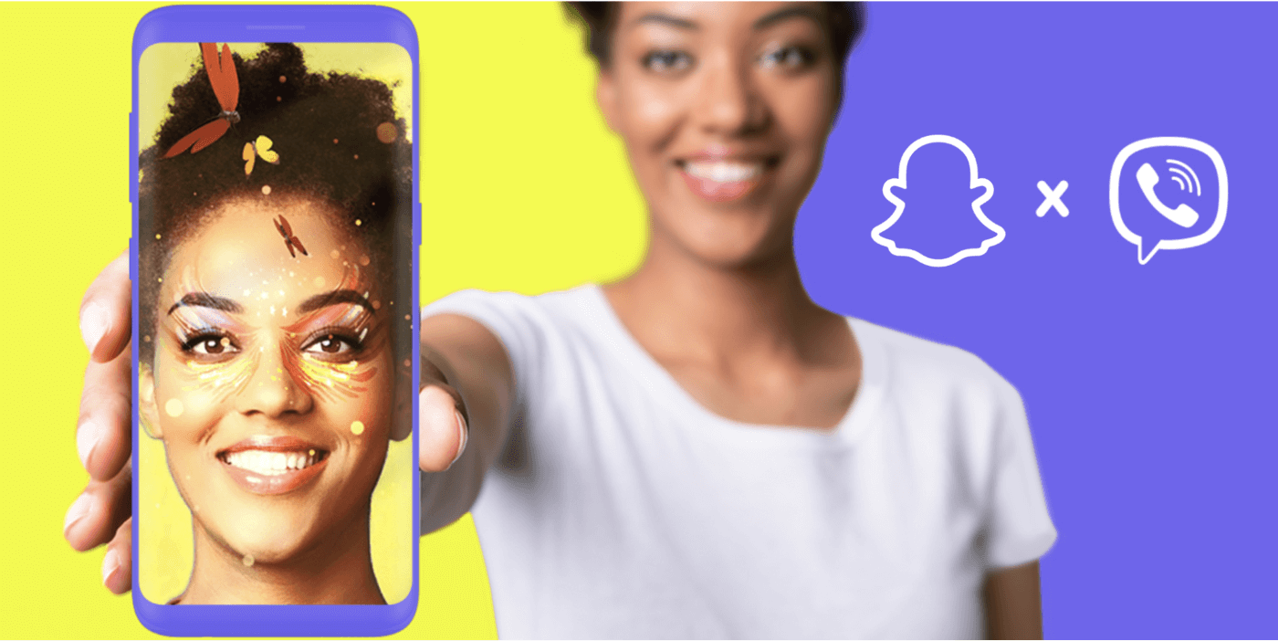 Snap introduit les lentilles AR dans Viber
