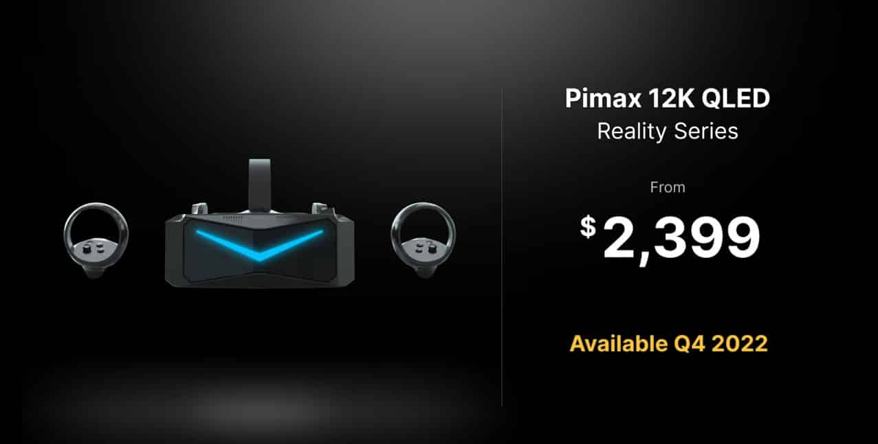 Pimax 12K QLED : Tout ce que nous savons jusqu&rsquo;à présent