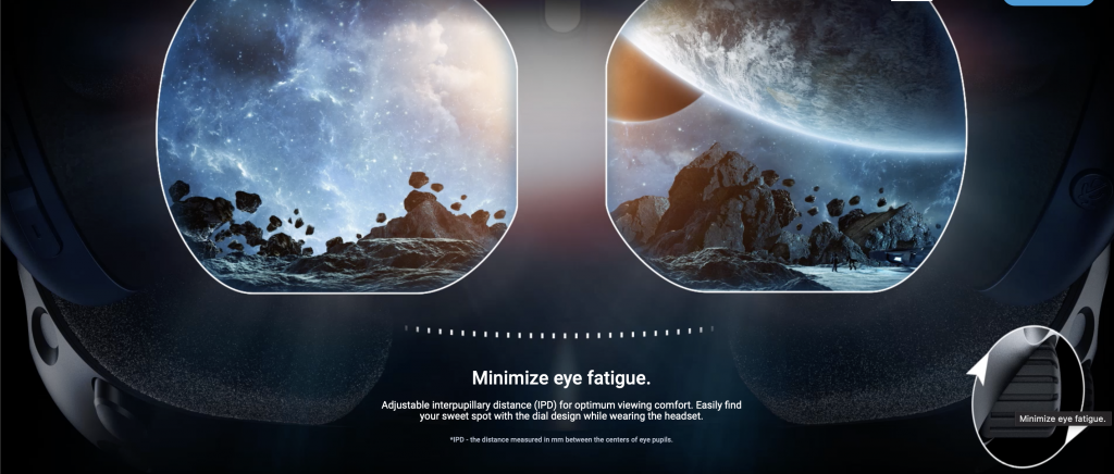 HTC Vive Pro 2 vs HP Reverb G2 vs Valve Index - IPD