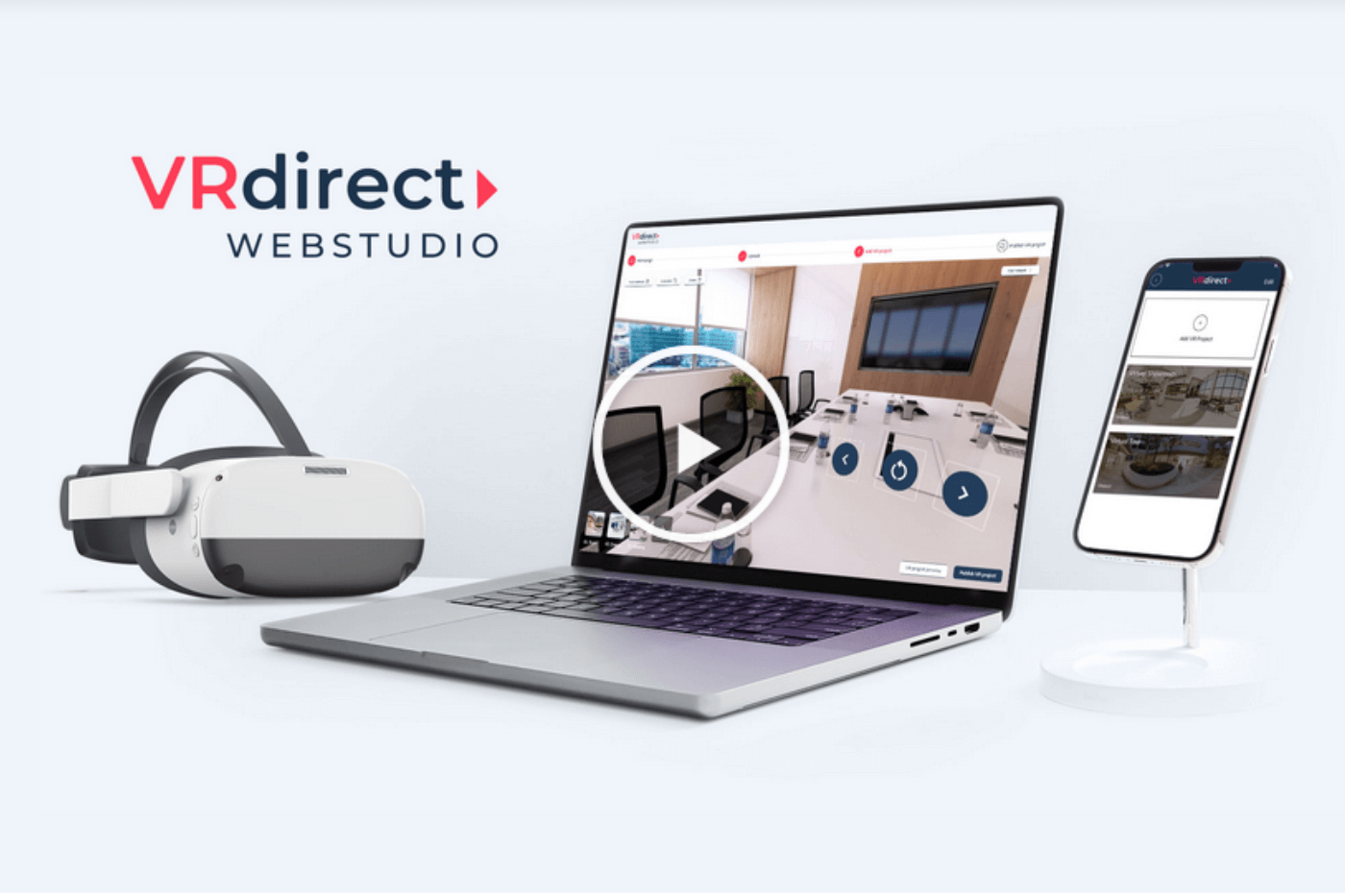 VRdirect ajoute WebStudio