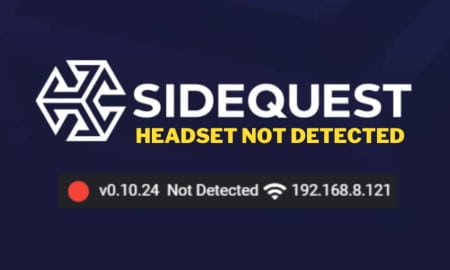 SideQuest ne détecte pas Quest 2 ? Comment le fixer