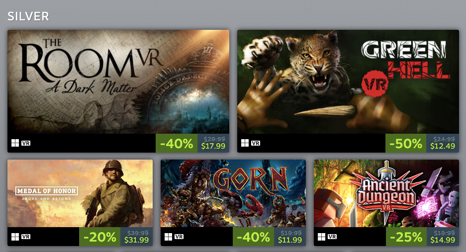 HTC Vive Pro 2 - jeux