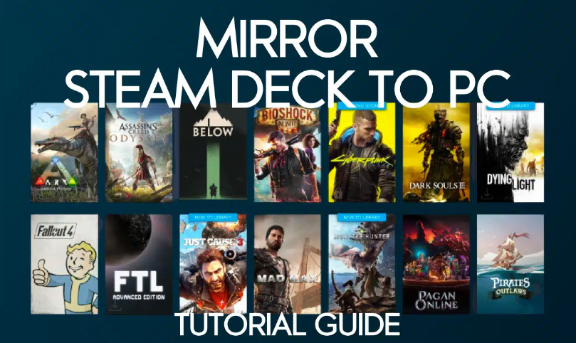 Comment partager l’écran Steam Deck sur PC