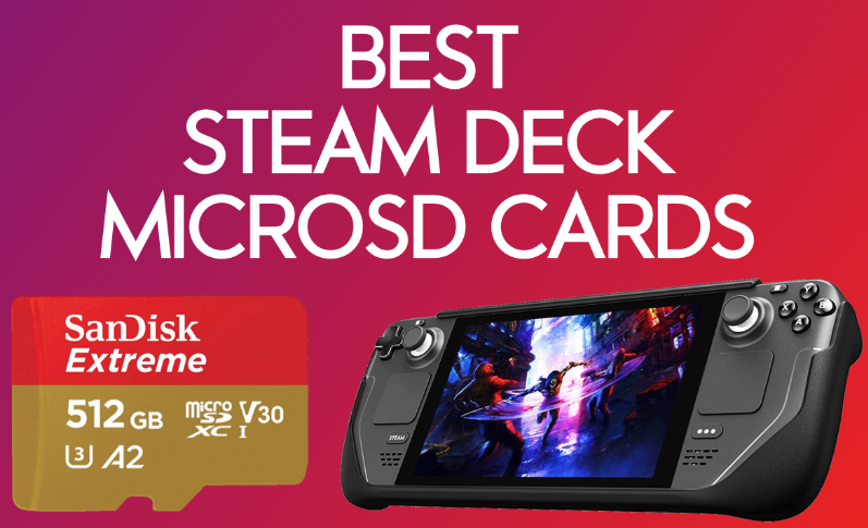 5 meilleures cartes MicroSD Steam Deck : N&rsquo;achetez que celles-ci !