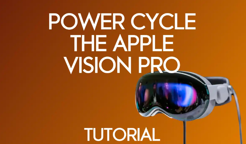 Comment allumer votre Apple Vision Pro à l&rsquo;aide d&rsquo;un cycle